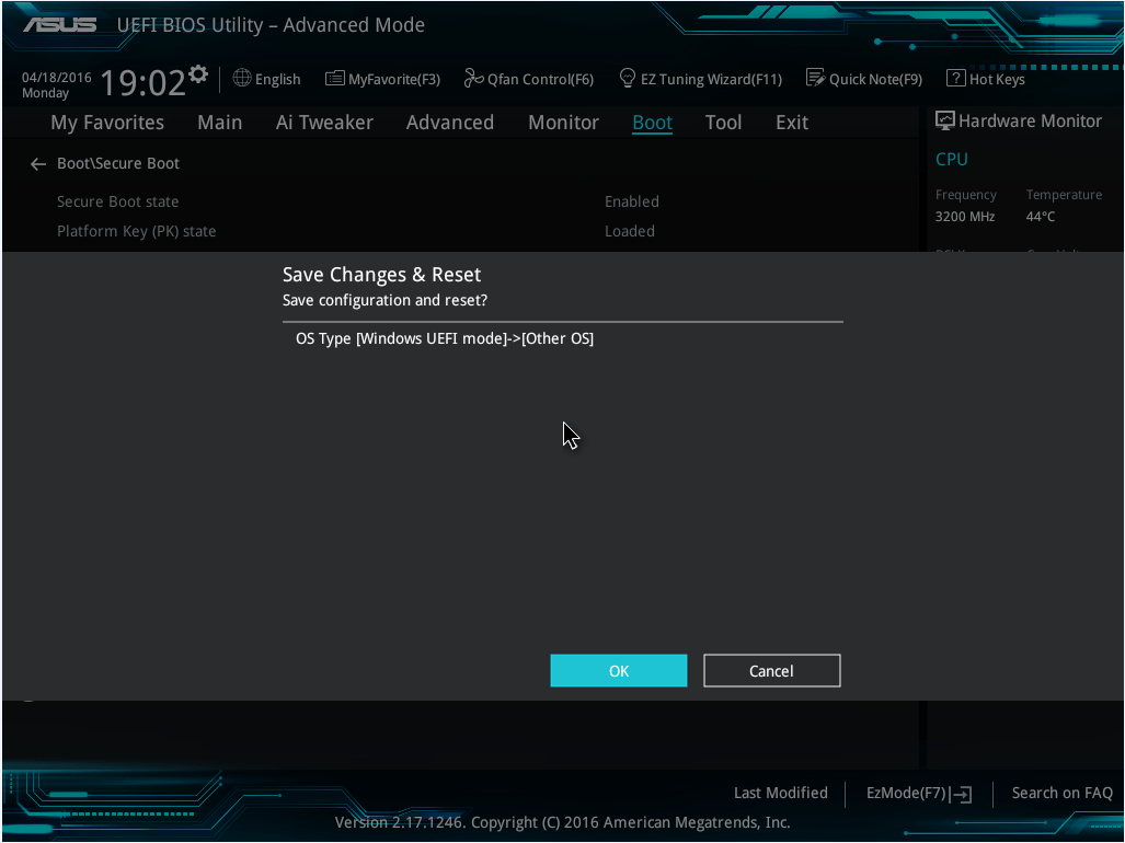 [Bug Fix] Secure Boot Violation Error